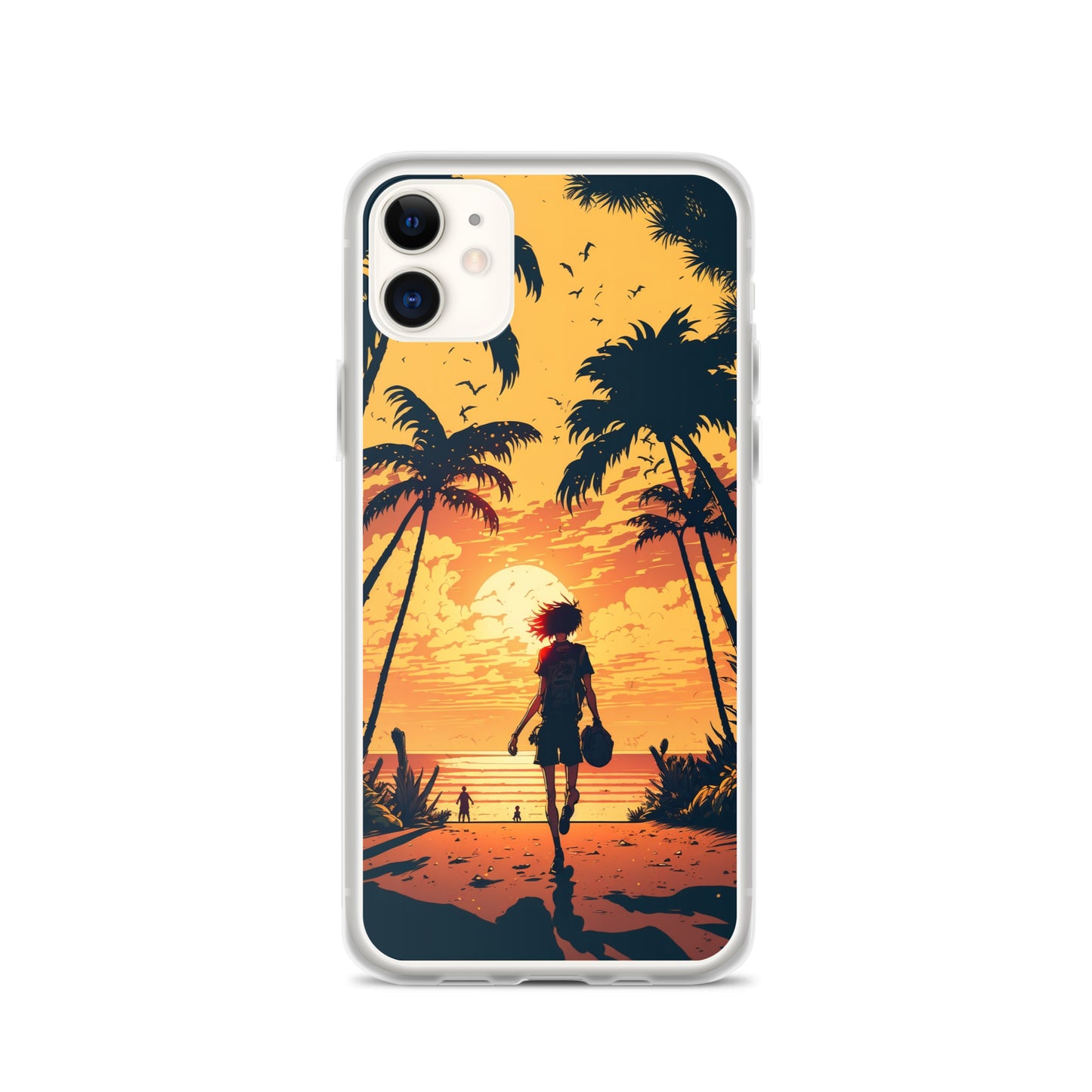 iPhone Case - Sunset Beachgoer