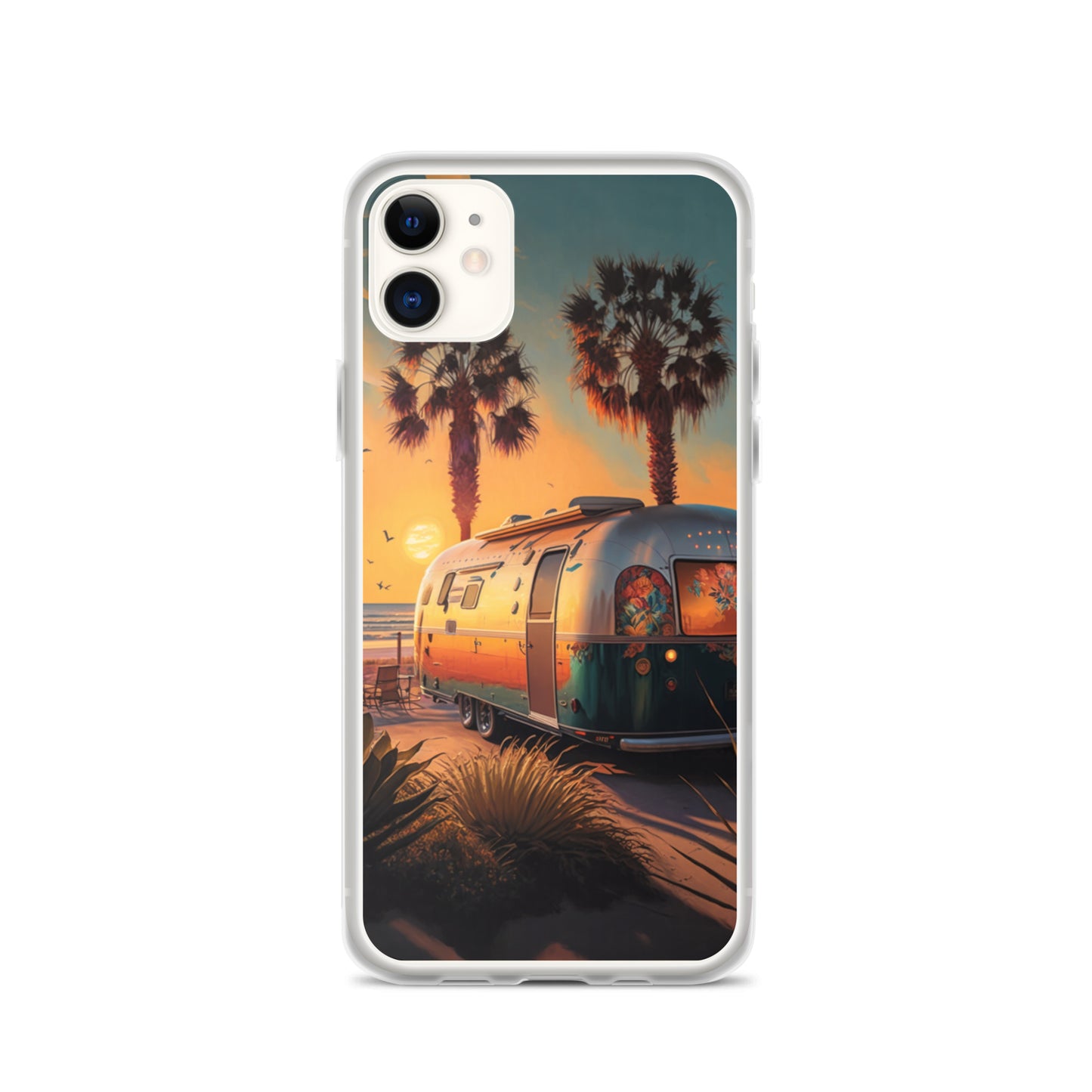 iPhone Case - Sunset Beach Camper