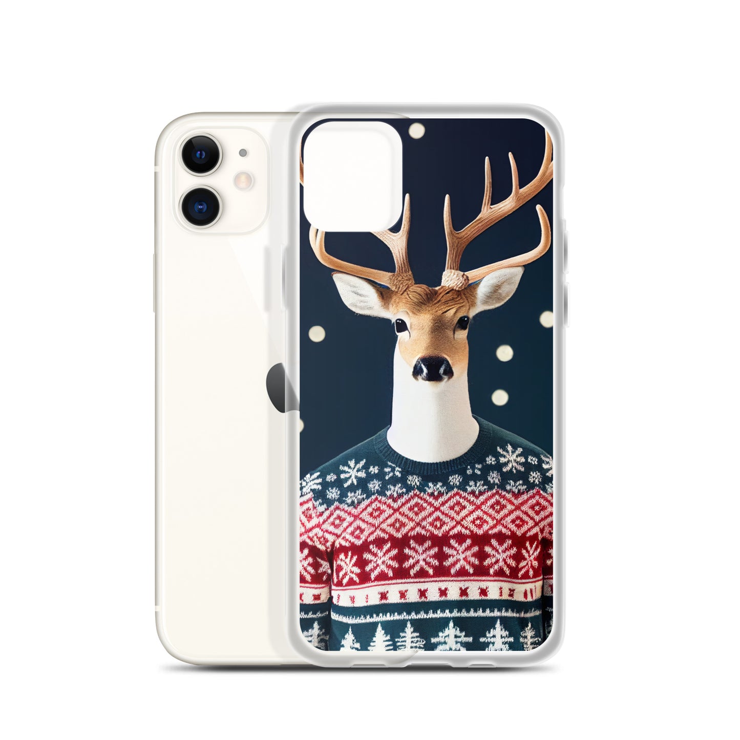 iPhone Case - Christmas Sweater Deer