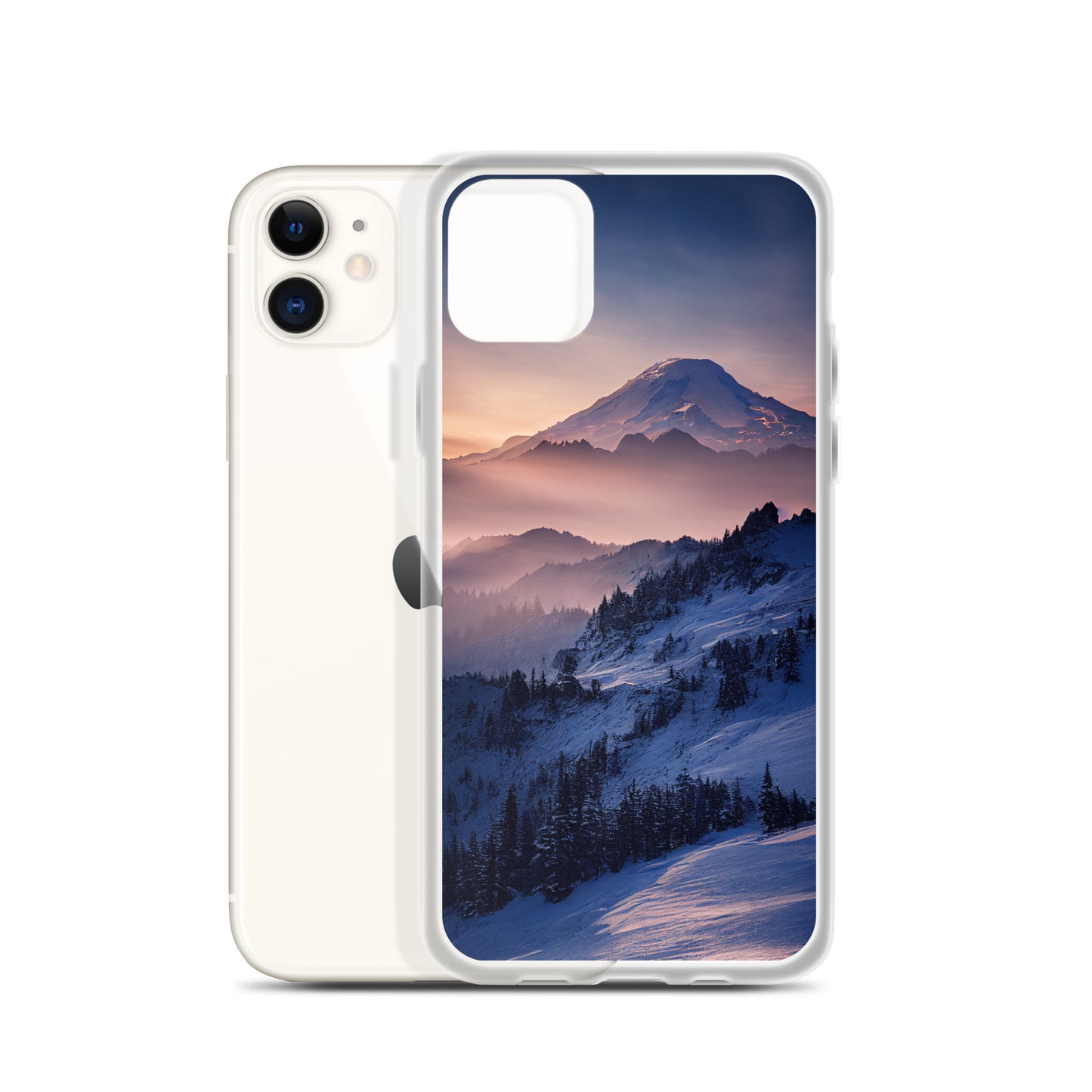 iPhone Case - Misty Rainier Morning