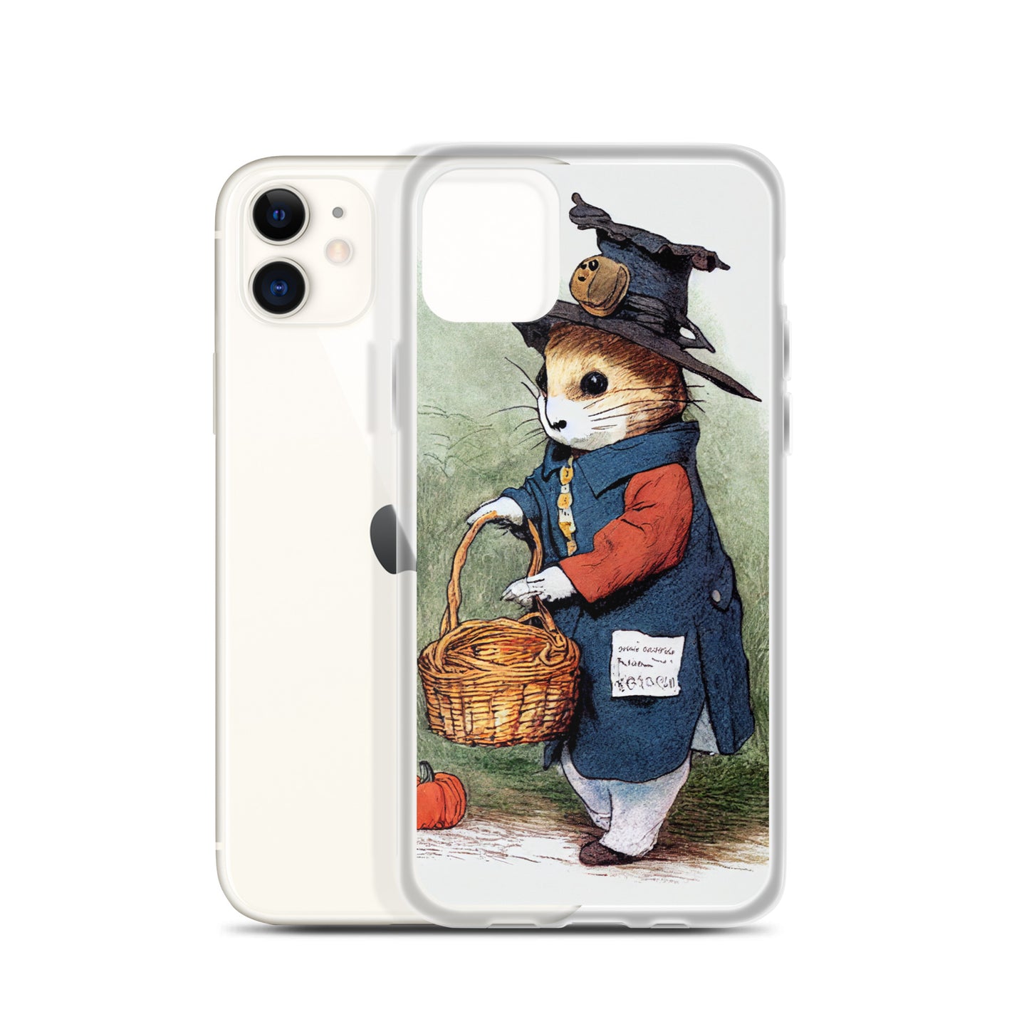 iPhone Case - Vintage Rabbit Halloween Basket