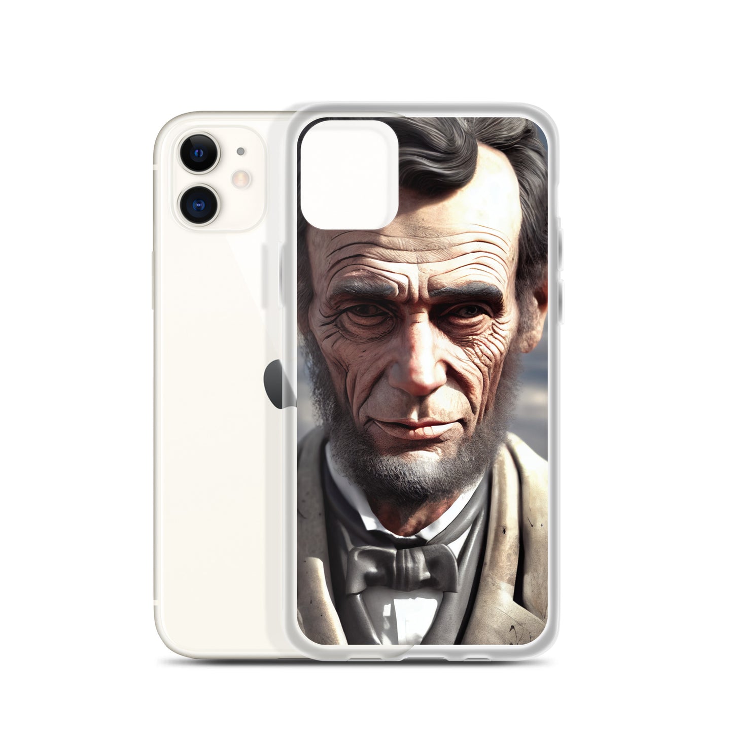 iPhone Case - Grizzled Abe Lincoln