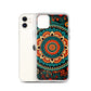 iPhone Case - Orange and Turquoise Mandala