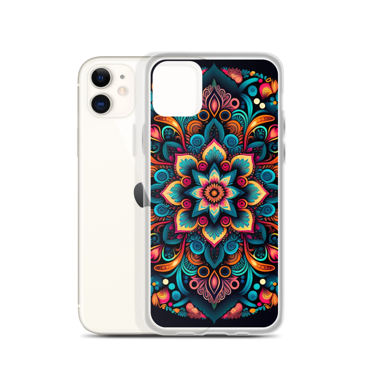 iPhone Case - Neon Mandala