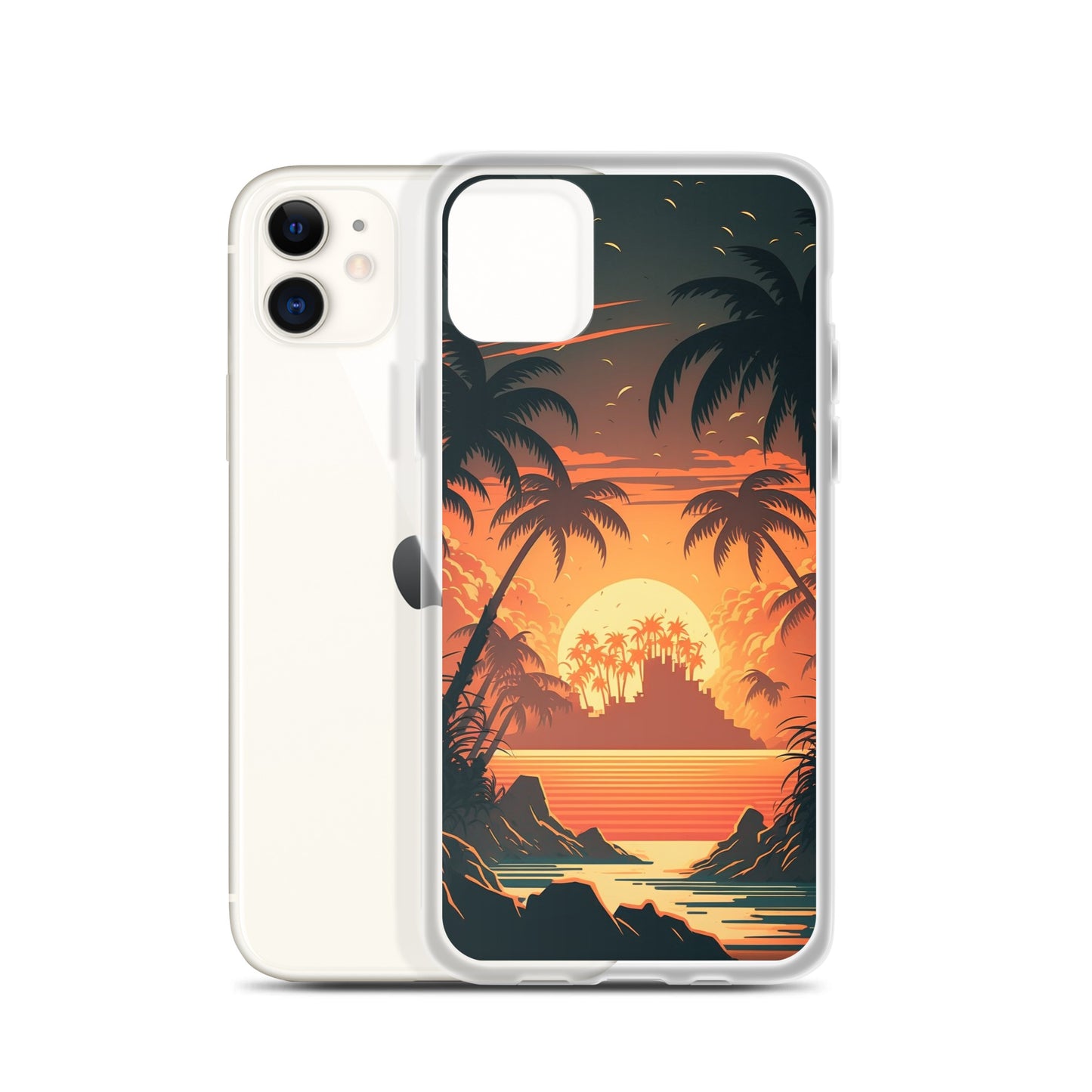 iPhone Case - Palm Island Sunset
