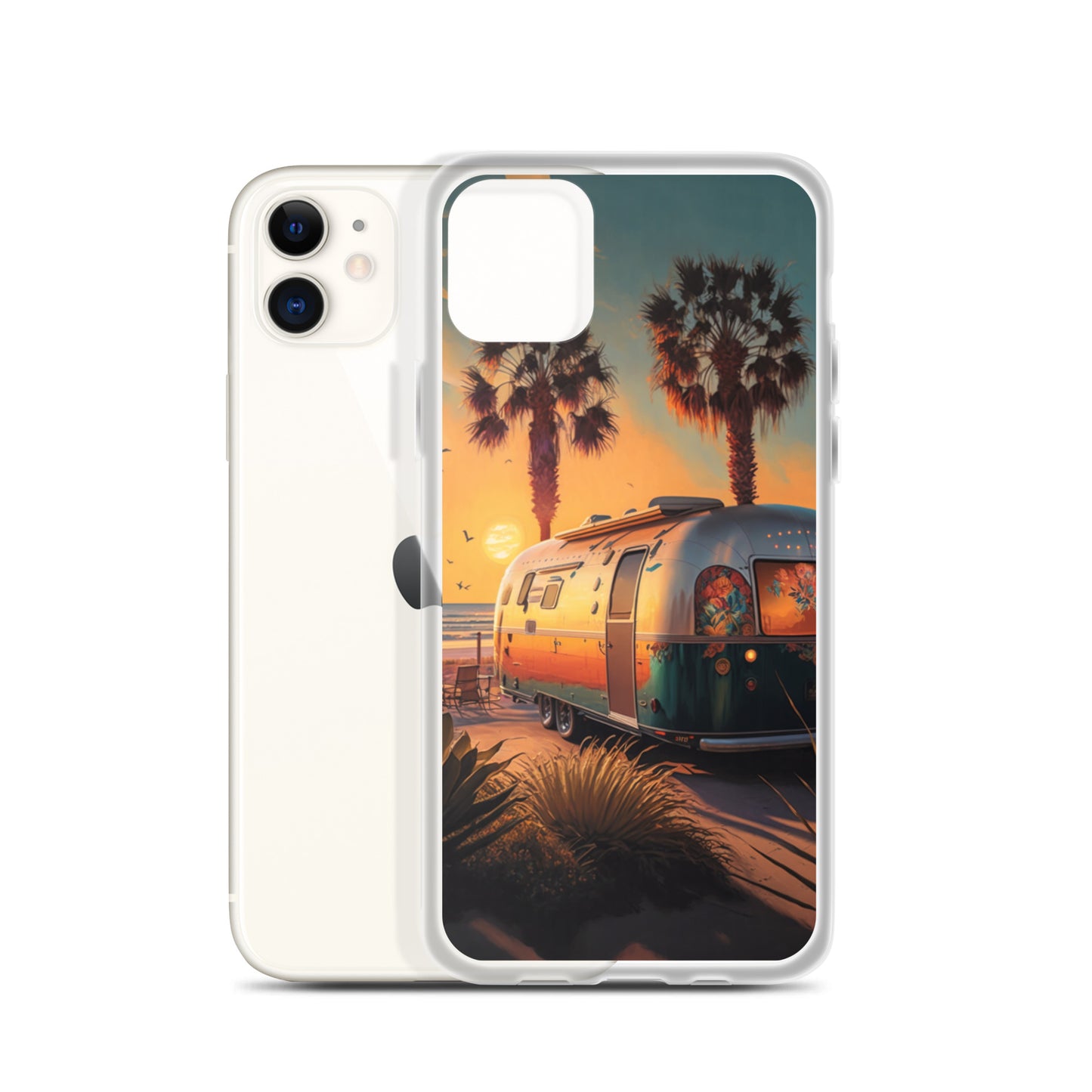 iPhone Case - Sunset Beach Camper