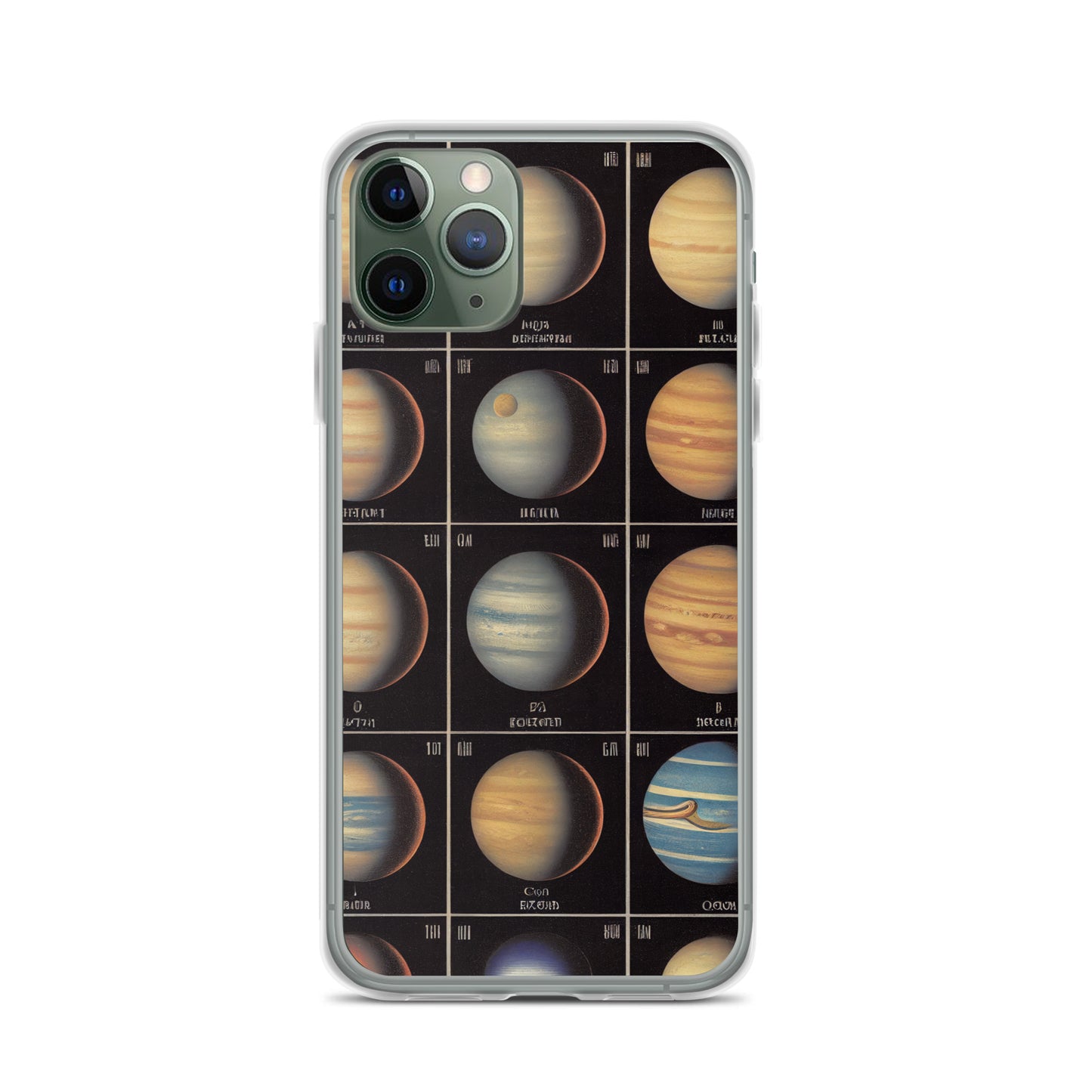 iPhone Case - Map of the Planets