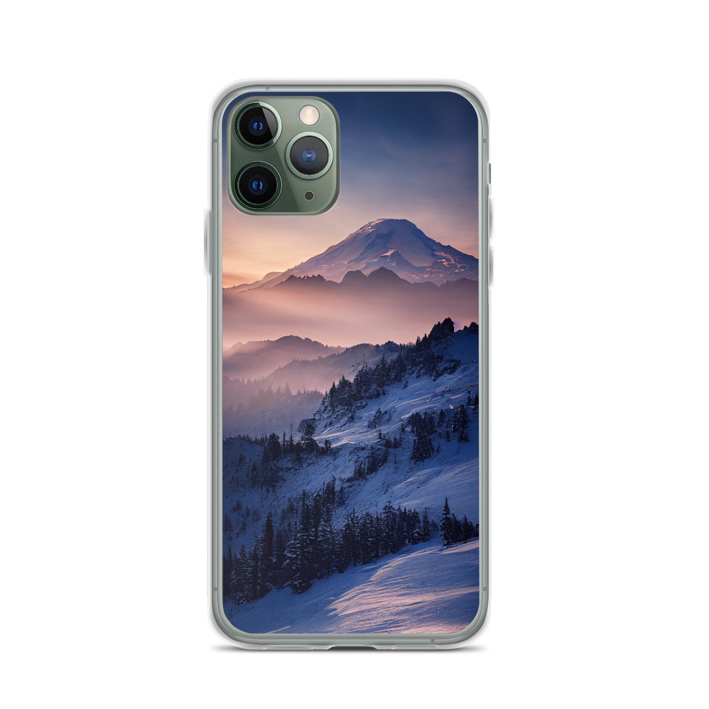 iPhone Case - Misty Rainier Morning