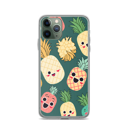 iPhone Case - Happy Pineapples