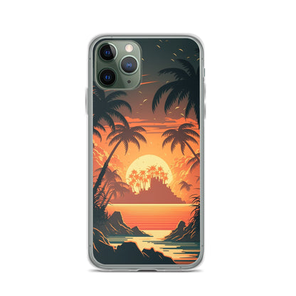 iPhone Case - Palm Island Sunset