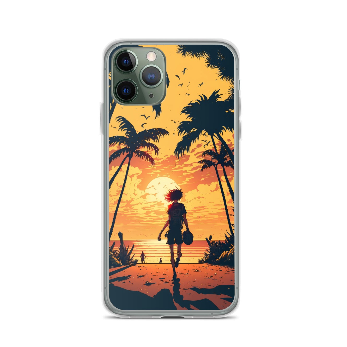 iPhone Case - Sunset Beachgoer