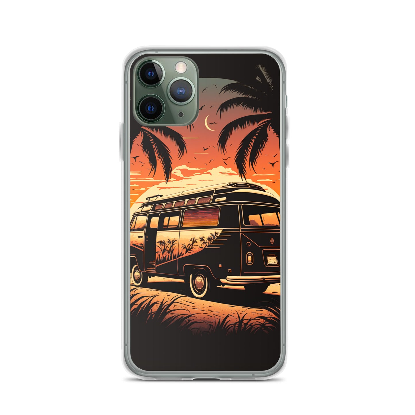 iPhone Case - Sunset Beach Camper
