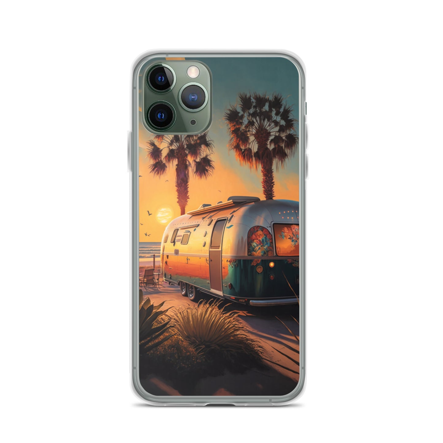 iPhone Case - Sunset Beach Camper