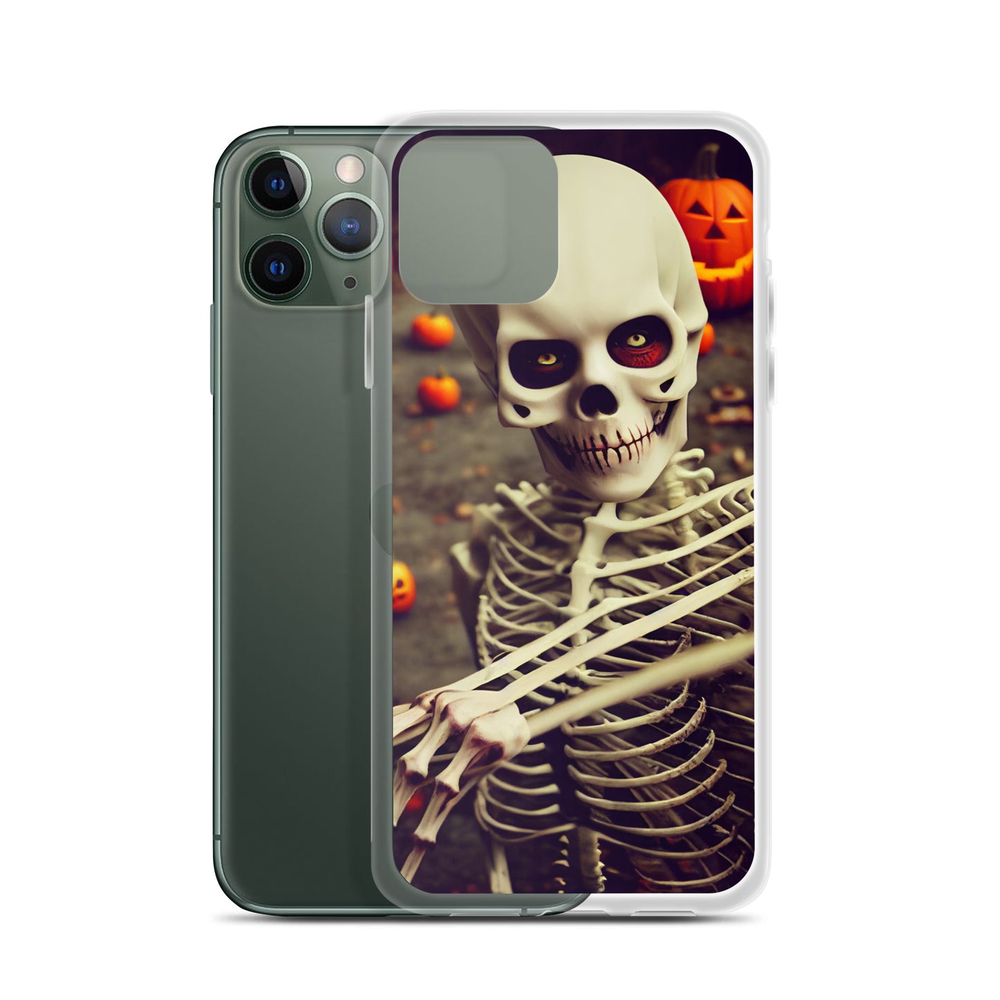 iPhone Case - Halloween Scary Skeleton