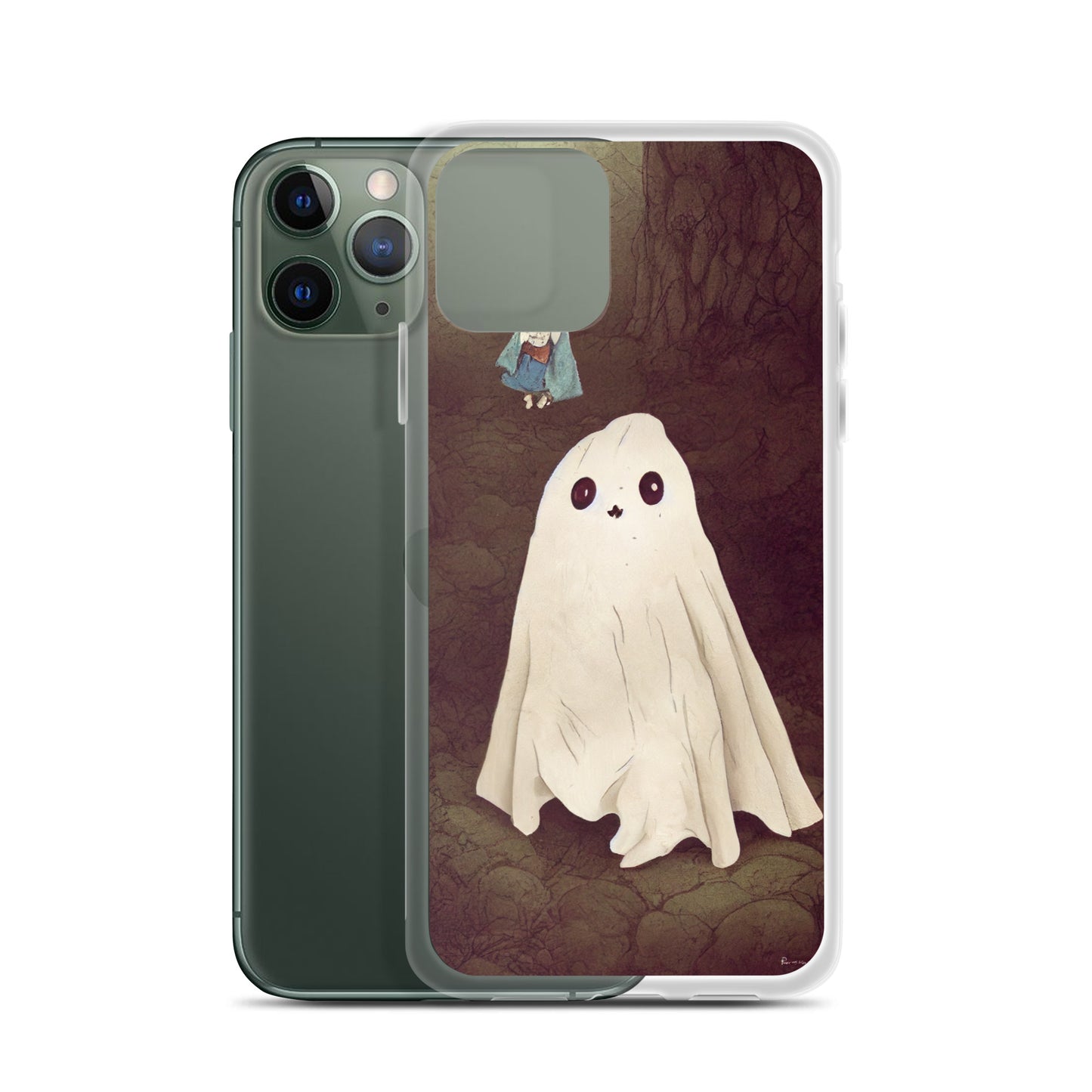 iPhone Case - Cute Ghosts in the Forest