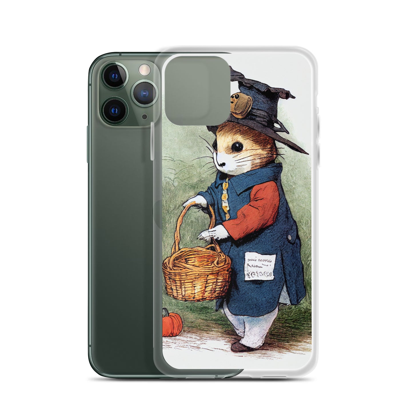 iPhone Case - Vintage Rabbit Halloween Basket