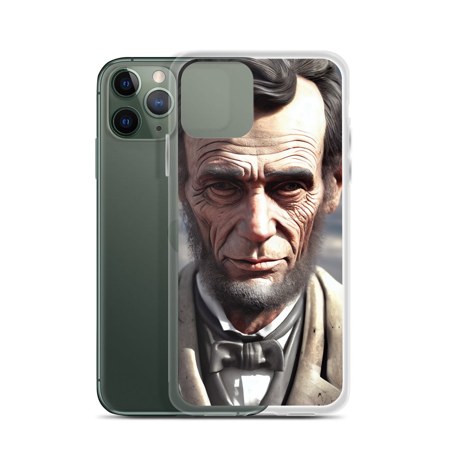 iPhone Case - Grizzled Abe Lincoln