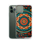 iPhone Case - Orange and Turquoise Mandala