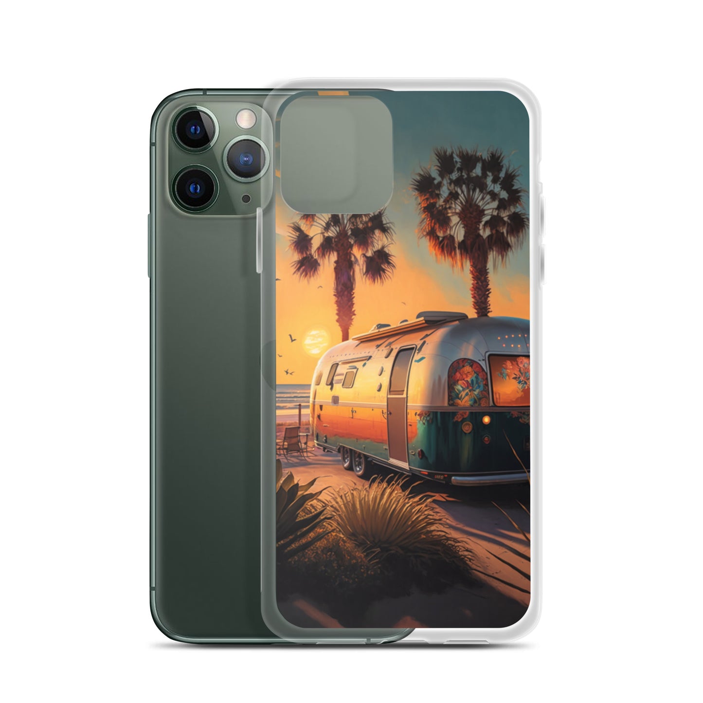 iPhone Case - Sunset Beach Camper