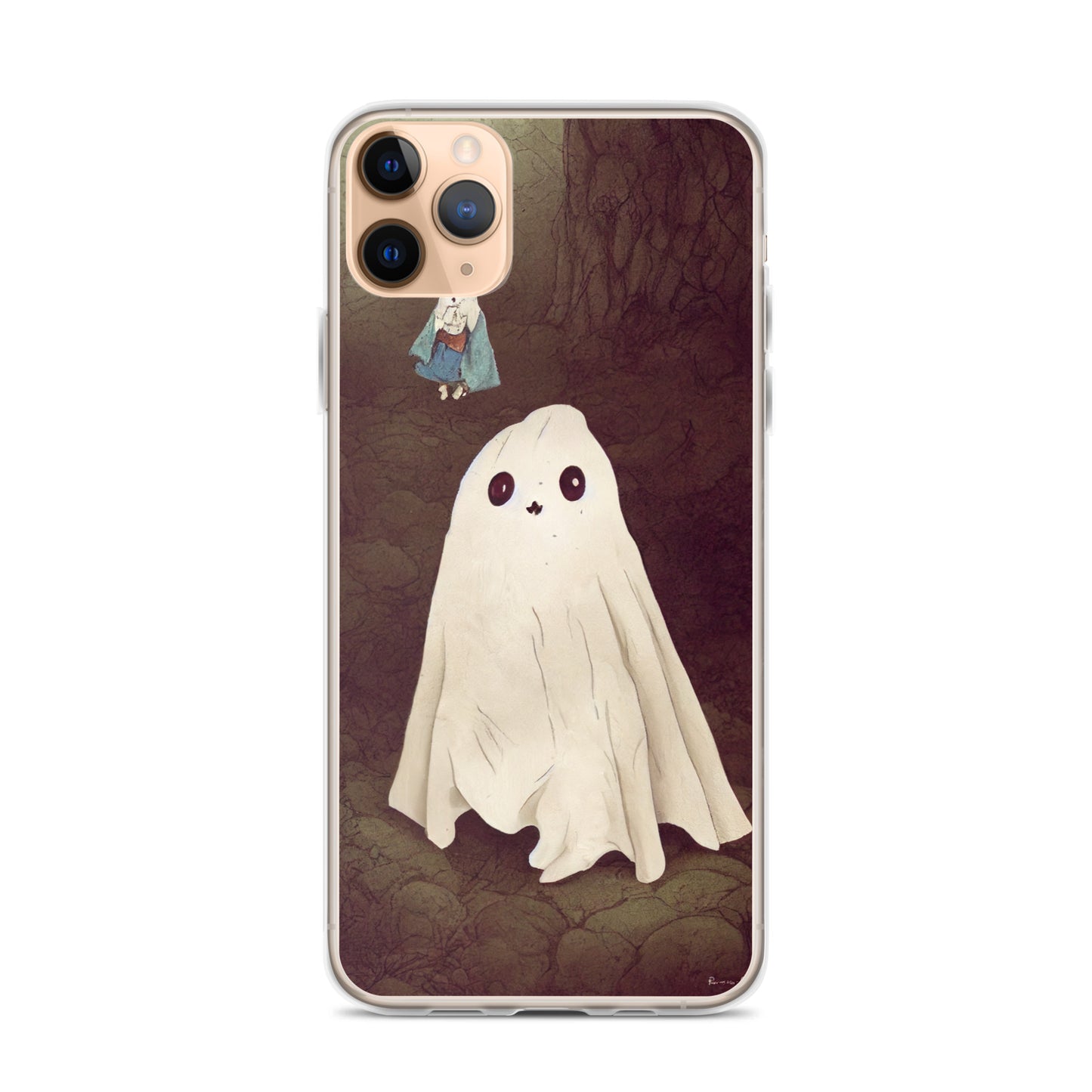 iPhone Case - Cute Ghosts in the Forest