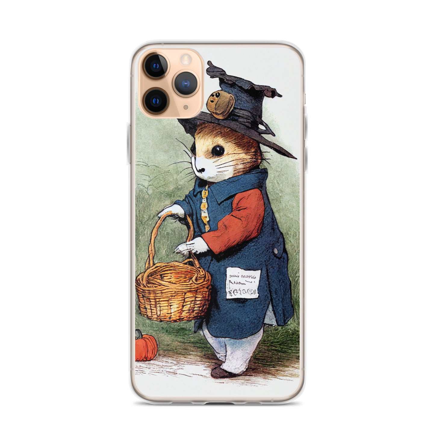 iPhone Case - Vintage Rabbit Halloween Basket
