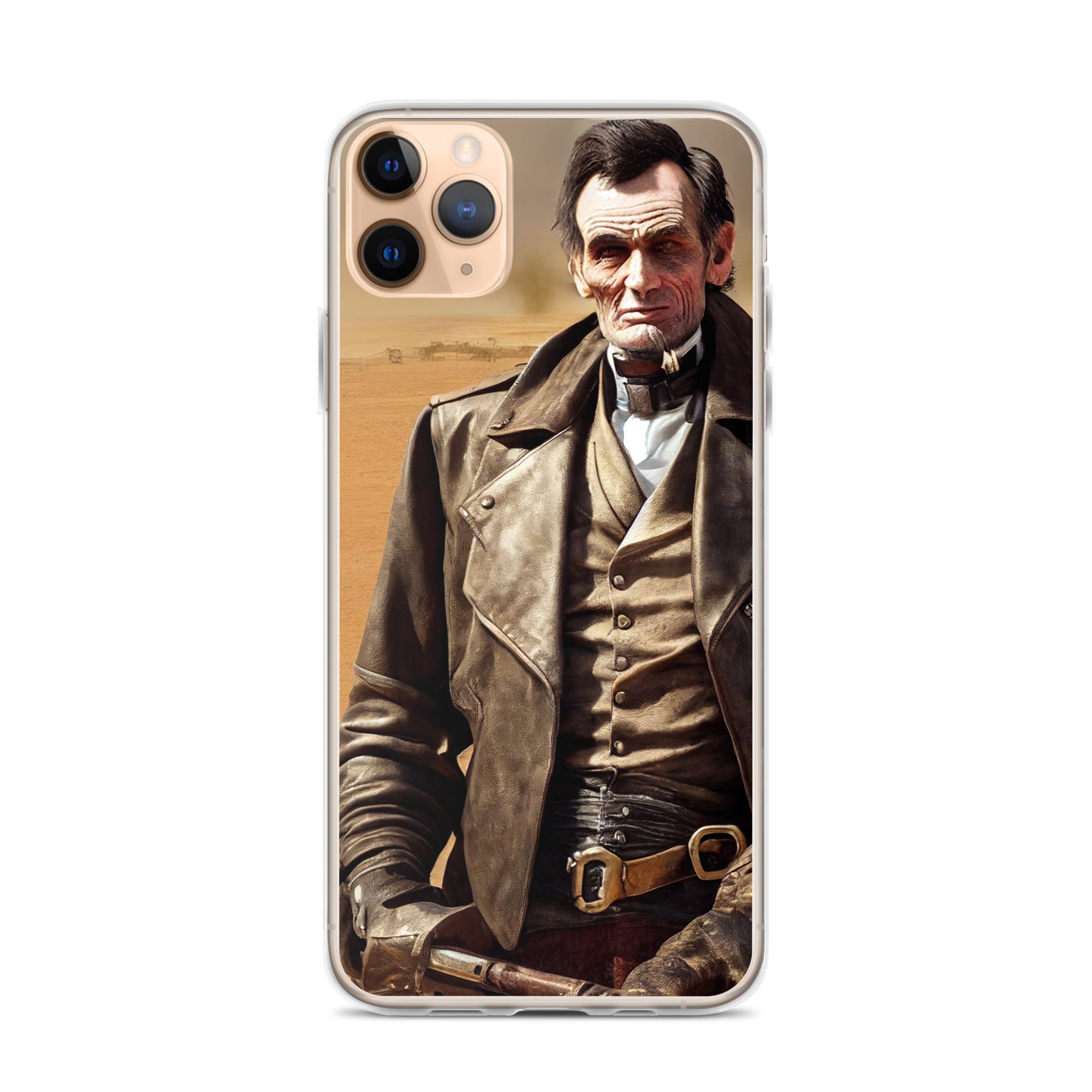 iPhone Case - Abe Lincoln Desert Gunslinger