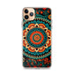 iPhone Case - Orange and Turquoise Mandala