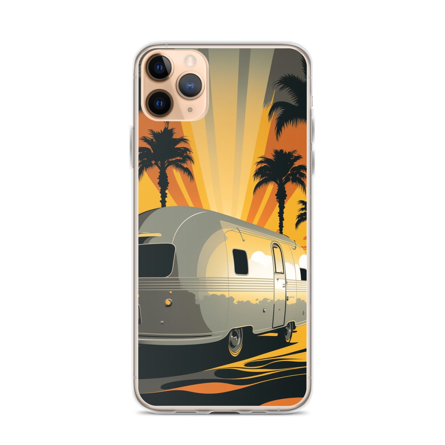 iPhone Case - Sunset Rays and Camper