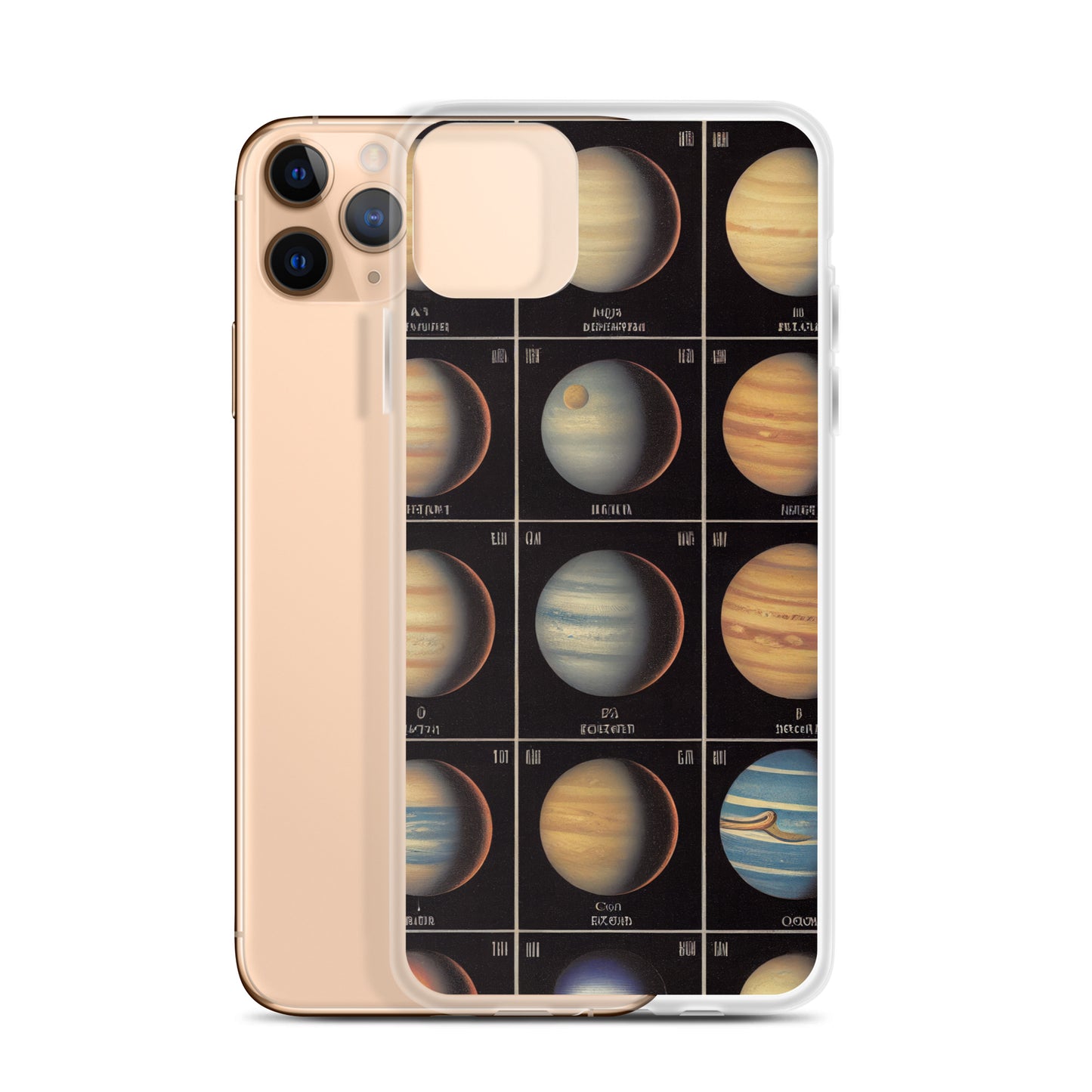 iPhone Case - Map of the Planets