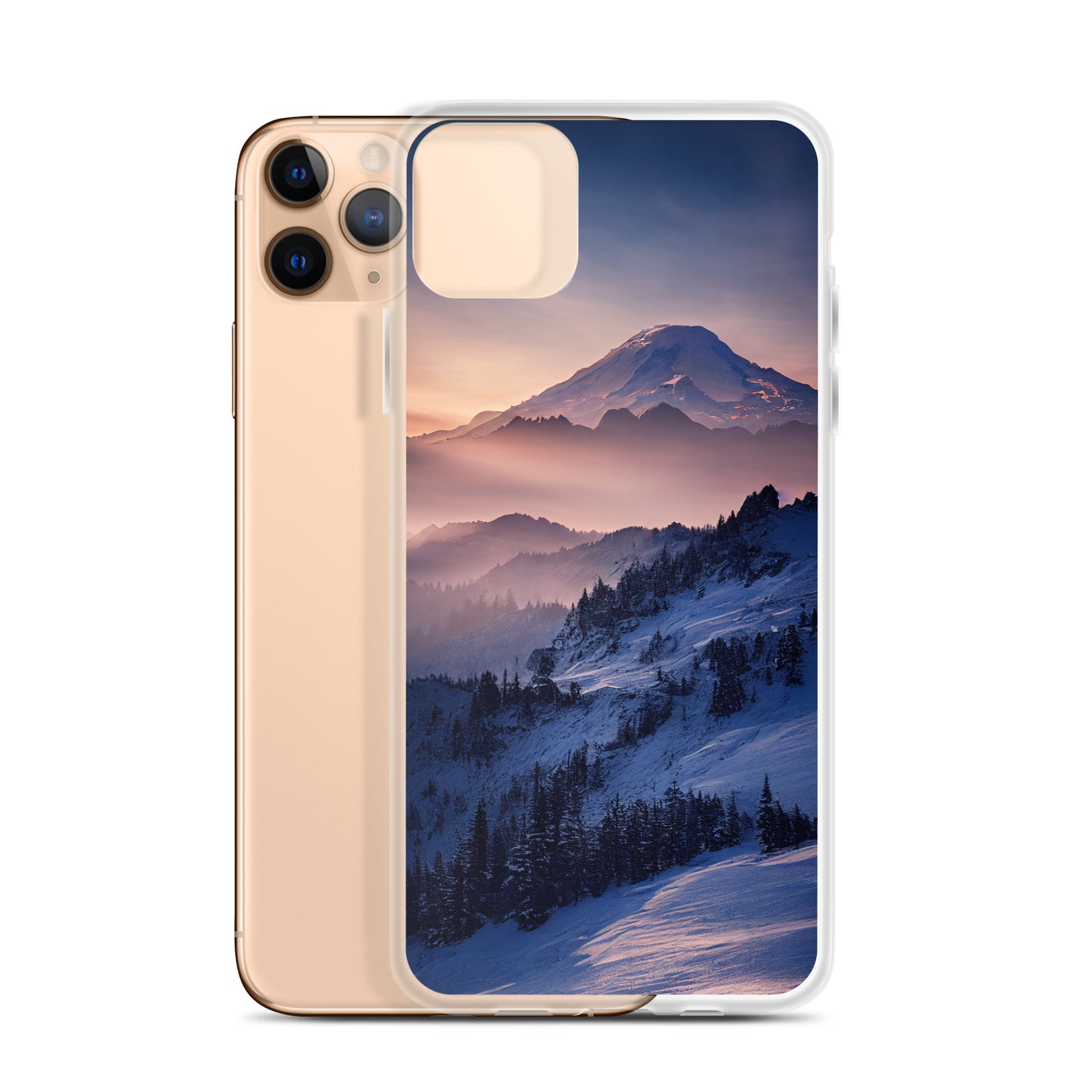 iPhone Case - Misty Rainier Morning