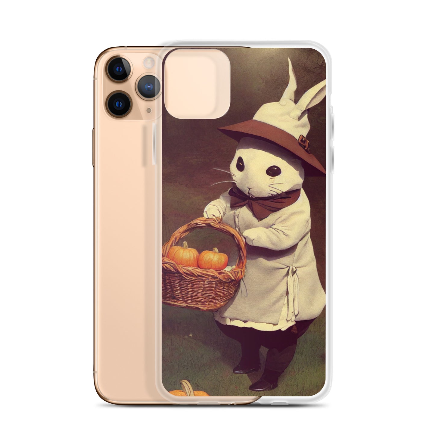 iPhone Case - Halloween Bunny's Basket