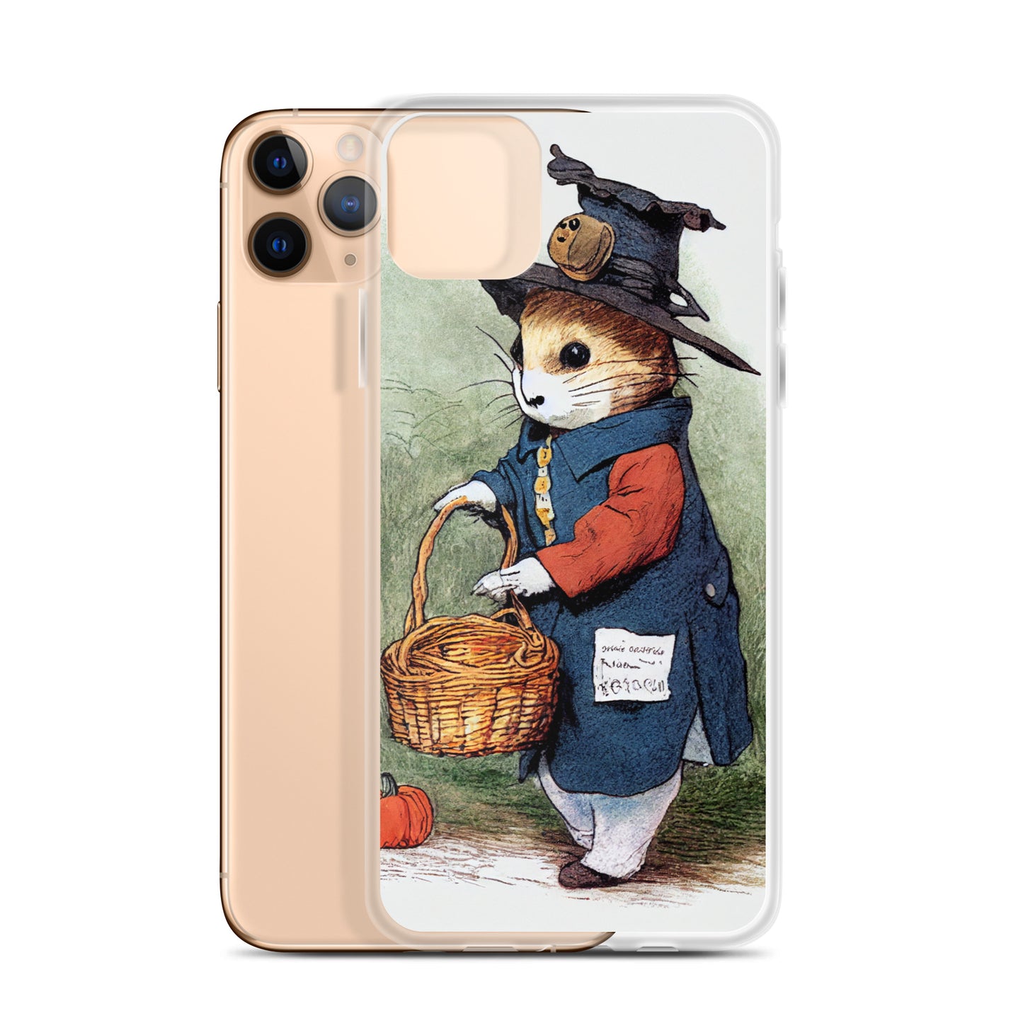 iPhone Case - Vintage Rabbit Halloween Basket