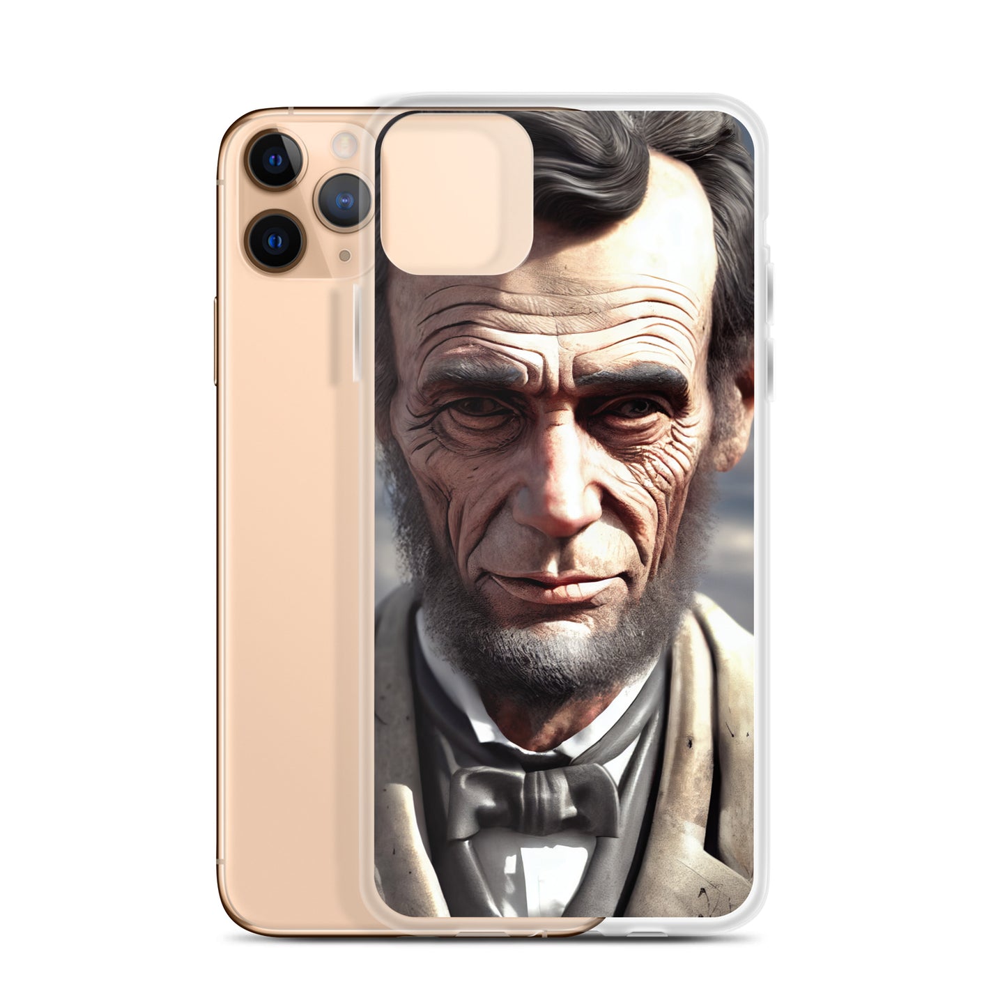 iPhone Case - Grizzled Abe Lincoln