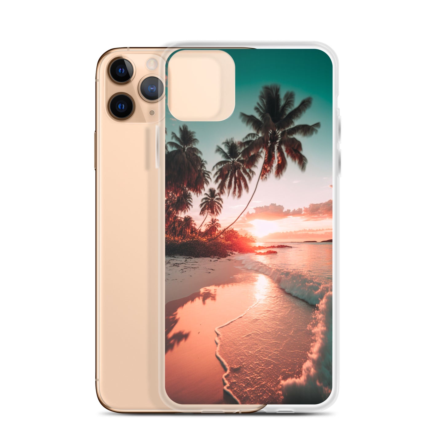 iPhone Case - Beach Life - Palm Trees at Sunset