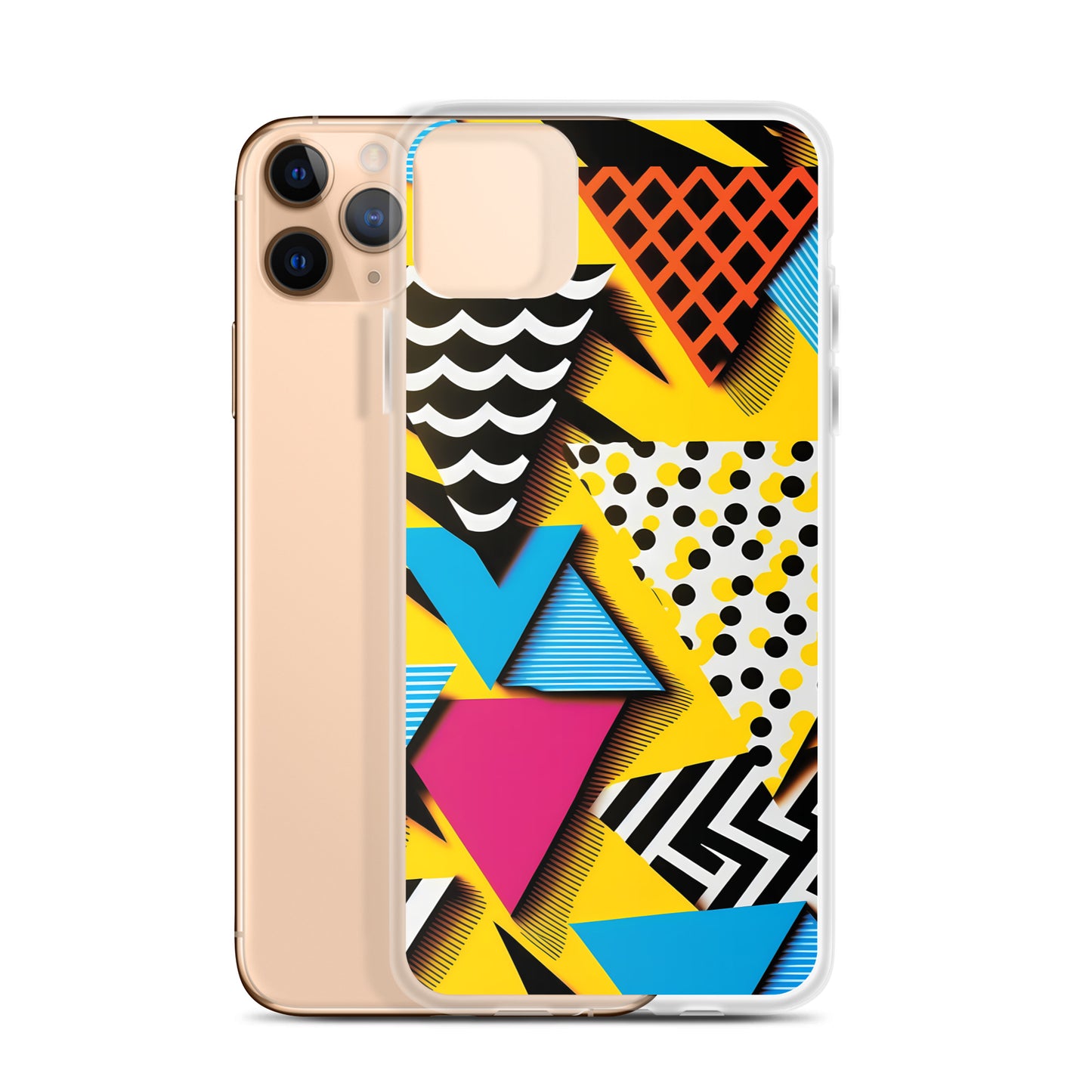 iPhone Case - Bright 80s Pattern