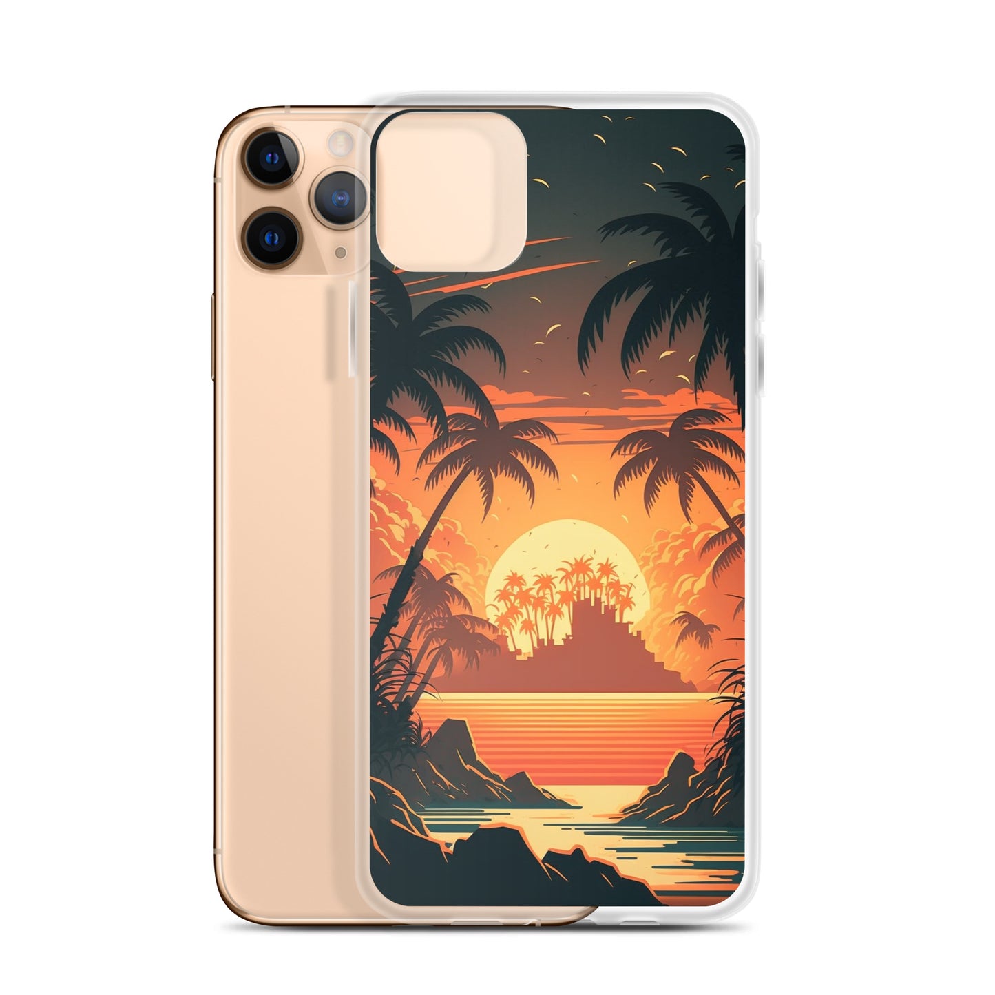 iPhone Case - Palm Island Sunset