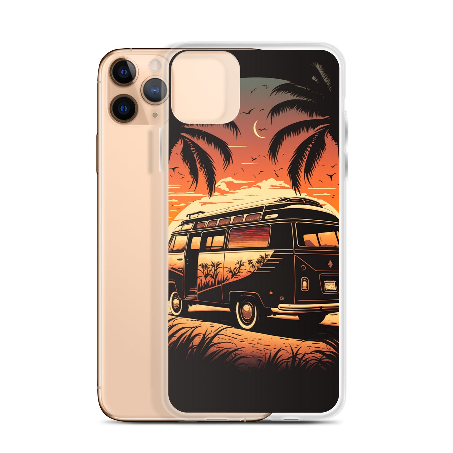 iPhone Case - Sunset Beach Camper