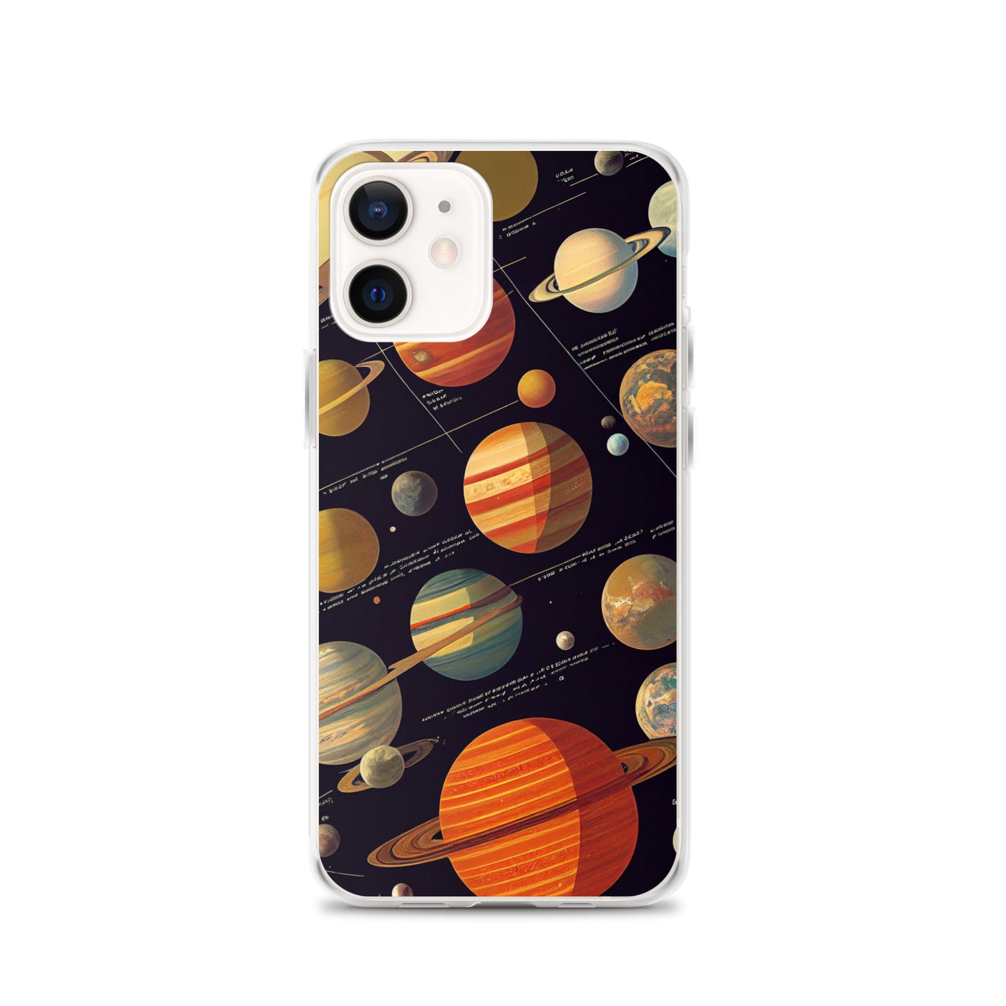 iPhone Case - Map of the Planets