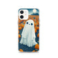iPhone Case - Halloween Ghost in the Pumpkin Patch