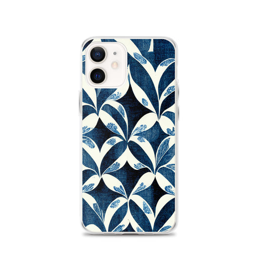 iPhone Case - Blue Leaf