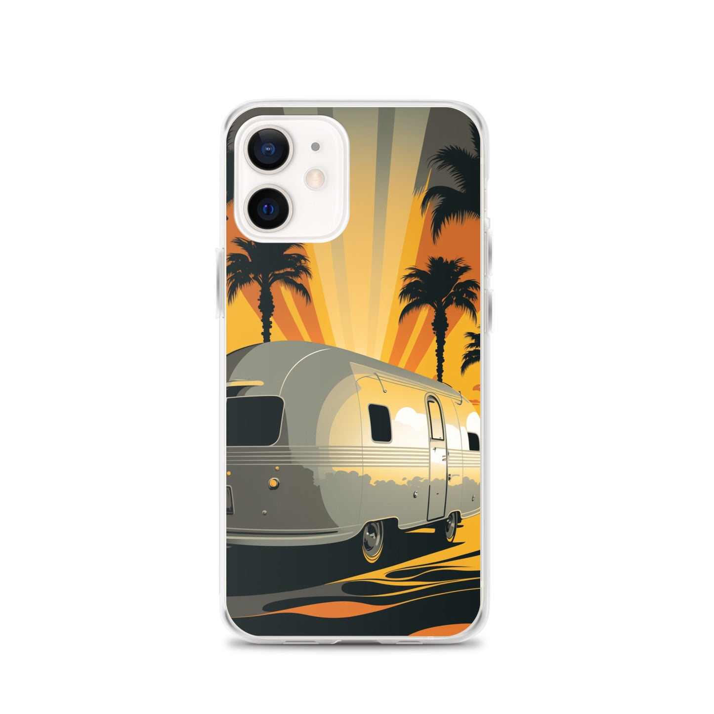 iPhone Case - Sunset Rays and Camper