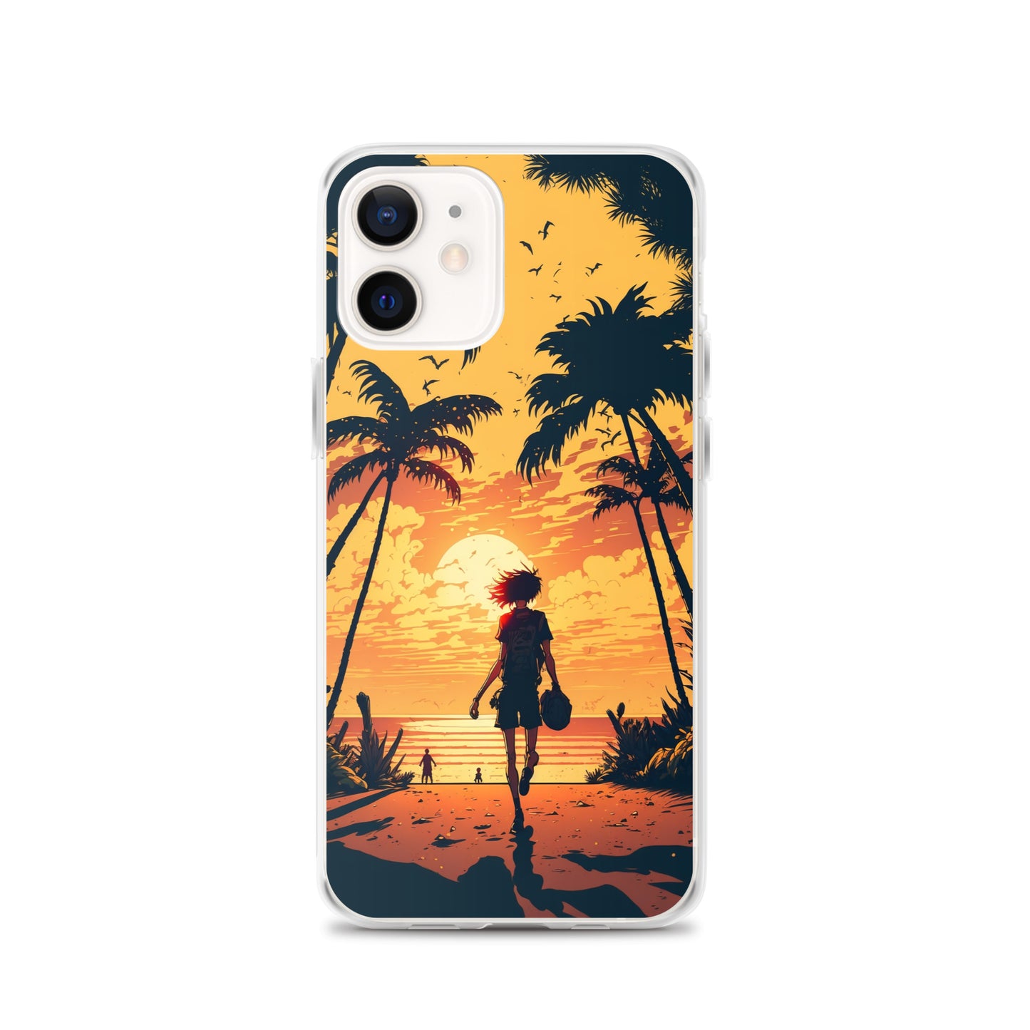 iPhone Case - Sunset Beachgoer
