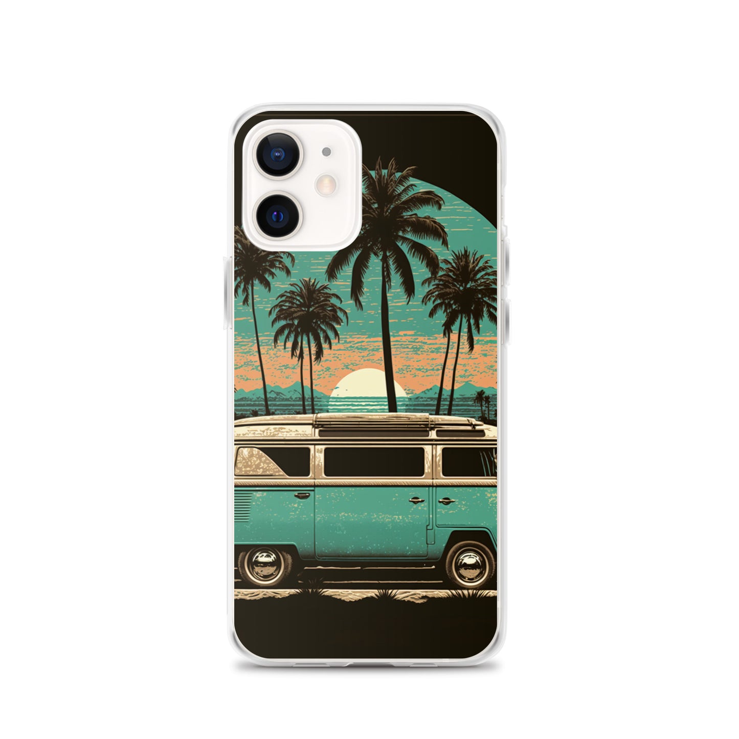 iPhone Case - Teal Beach Camper