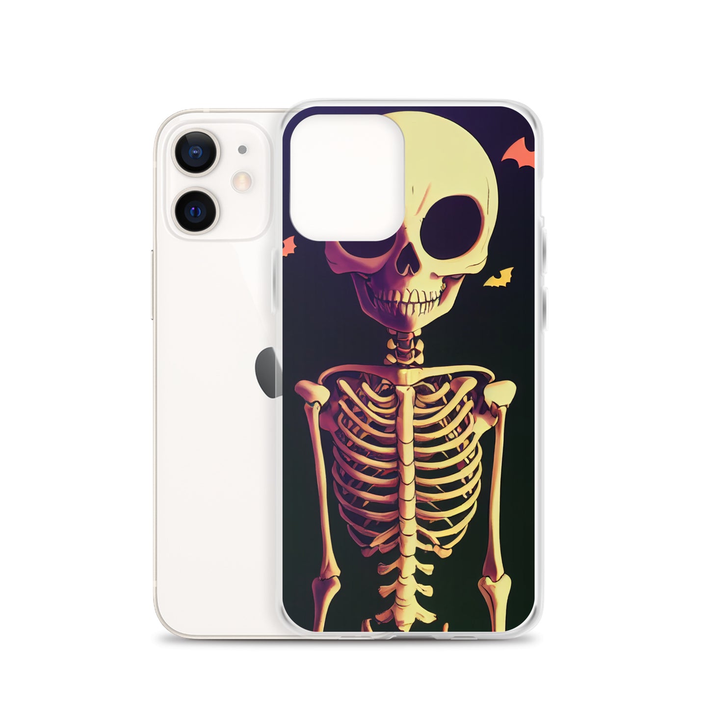 iPhone Case - Halloween Cartoon Skeleton