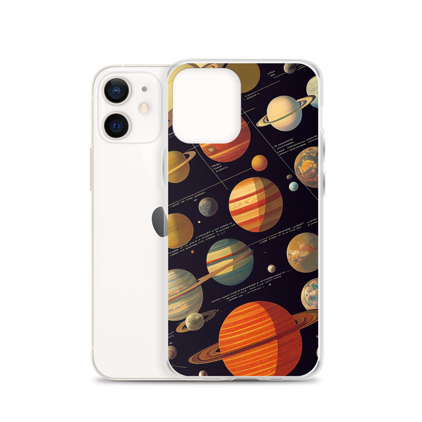 iPhone Case - Map of the Planets