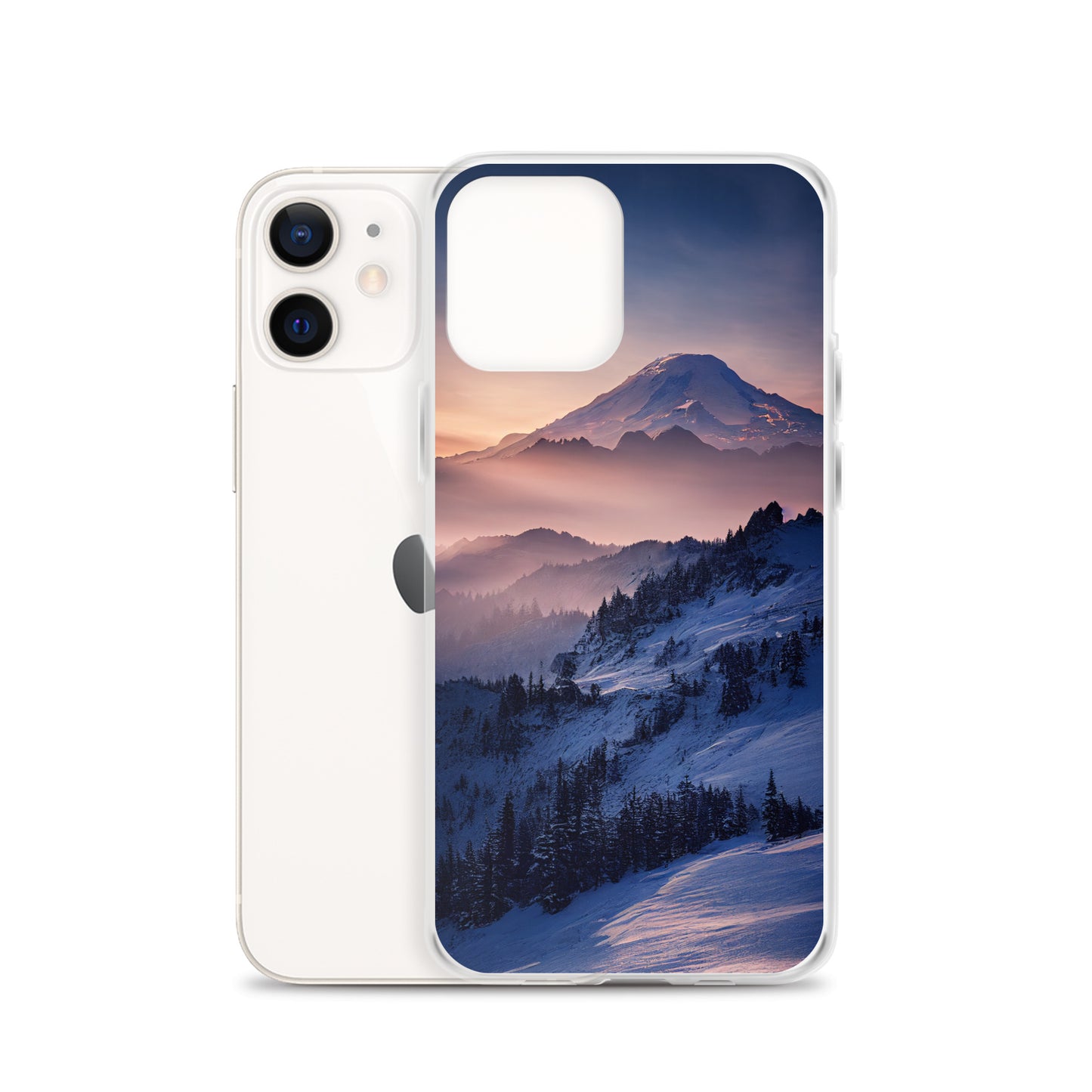 iPhone Case - Misty Rainier Morning