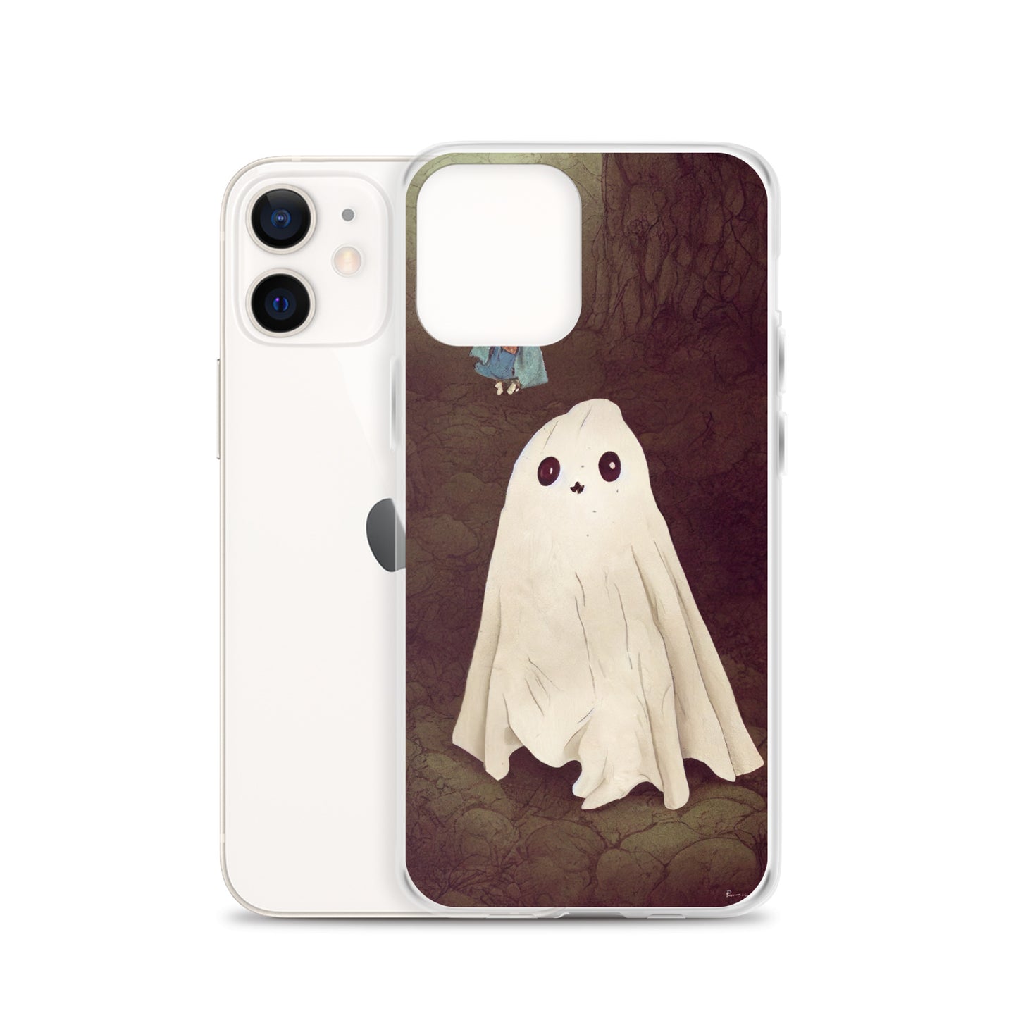 iPhone Case - Cute Ghosts in the Forest