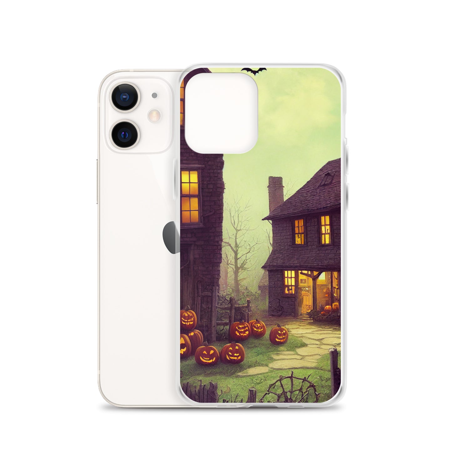 iPhone Case - Halloween Pumpkin Cottages
