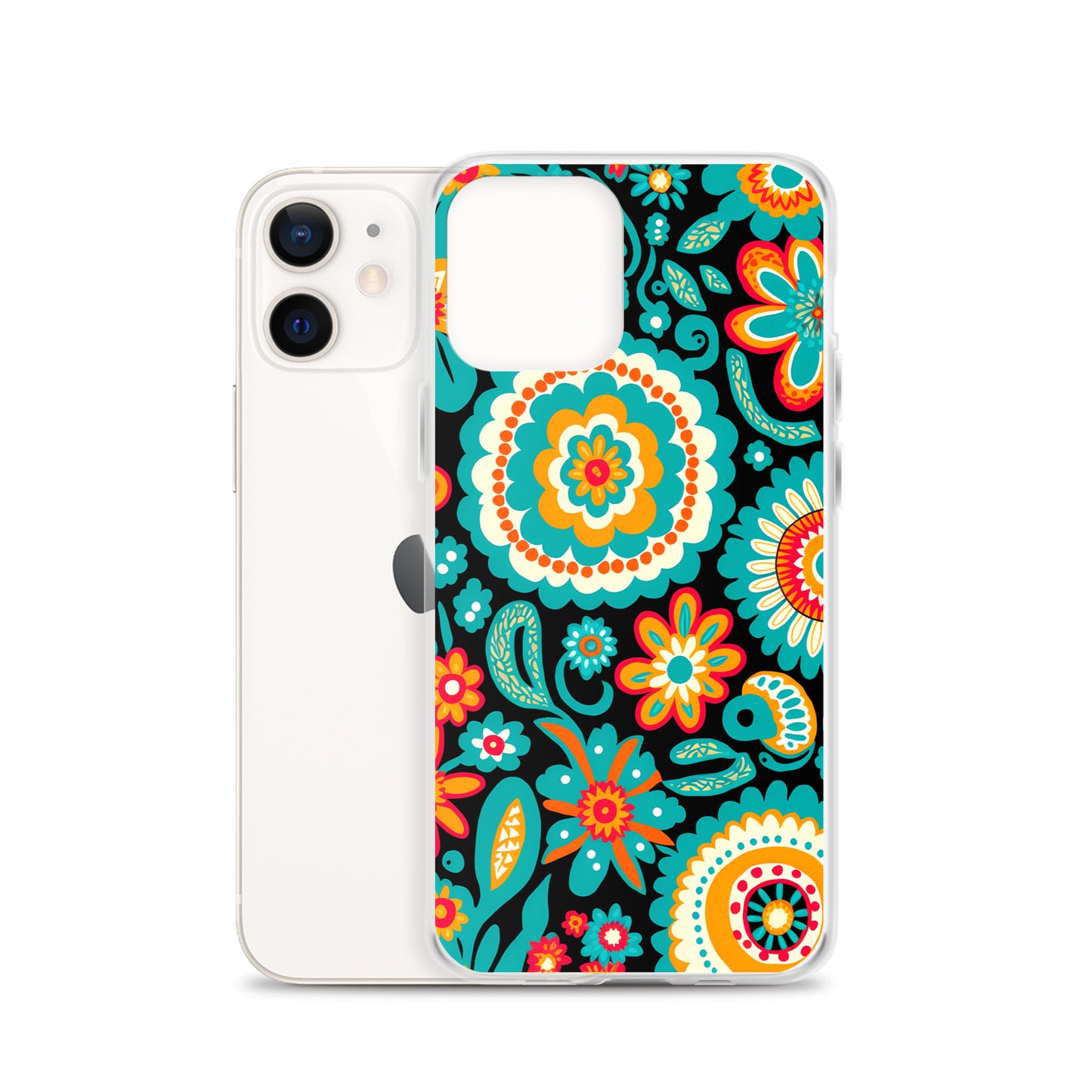 iPhone Case - Turquoise Floral
