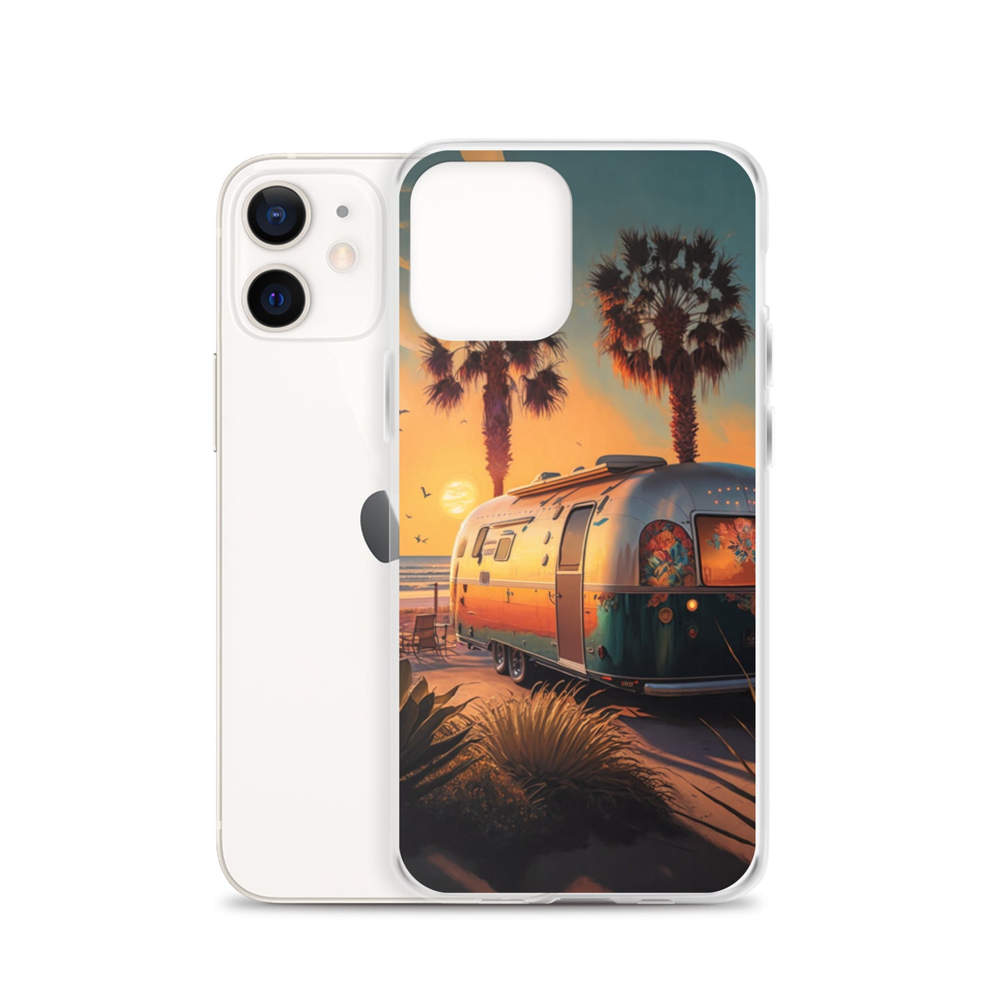 iPhone Case - Sunset Beach Camper